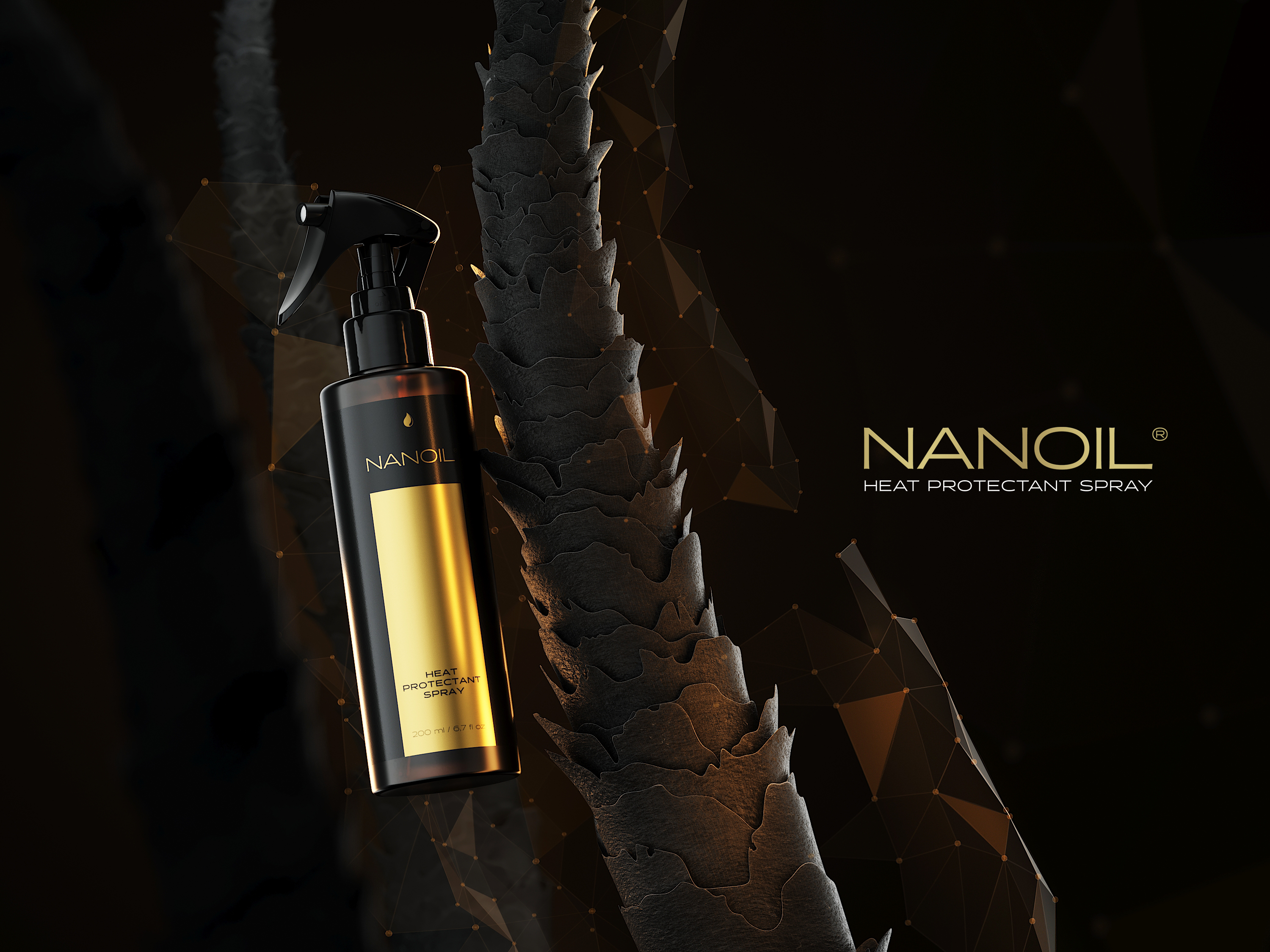 Nanoil spray protector de calor
