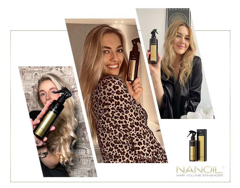 nanoil spray para un cabello con más volumen